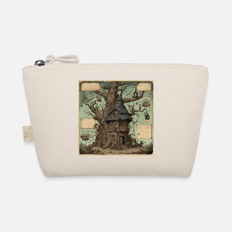 Hexenhandbuch / Zauberbuch / Halloween / Herbst Bio-Täschchen