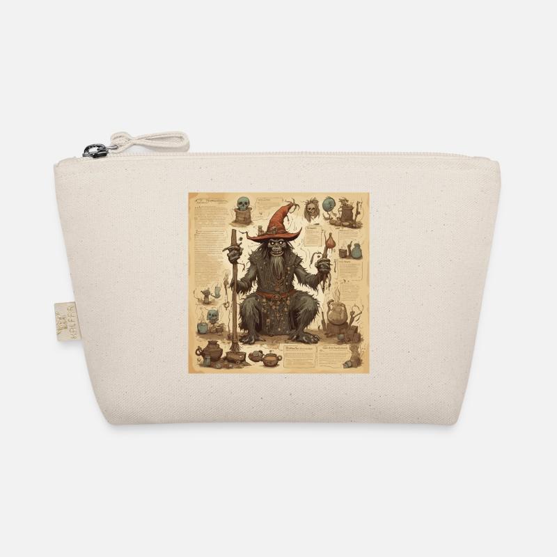 Hexenhandbuch / Zauberbuch / Halloween / Herbst Bio-Täschchen