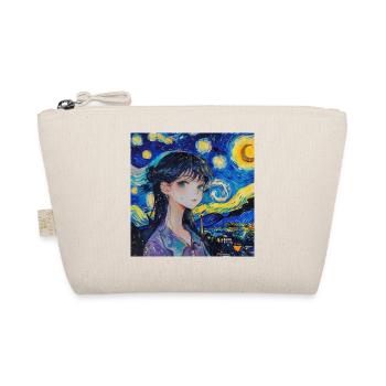 anime, anime mädchen, otaku, waifu, van gogh - Bio-Täschchen - Natur - Vorne
