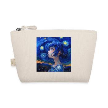 anime, anime mädchen, otaku, waifu, van gogh - Bio-Täschchen - Natur - Vorne