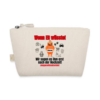 Bachelor party - Organic Pouch - nature - Front