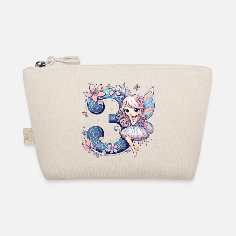 3 Jahre Fee Elfe Geburtstag Geschenk Bio-Täschchen