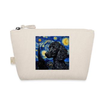 Caniche, Chien, Van Gogh, Nuit Étoilée - Trousse biologique - nature - Devant