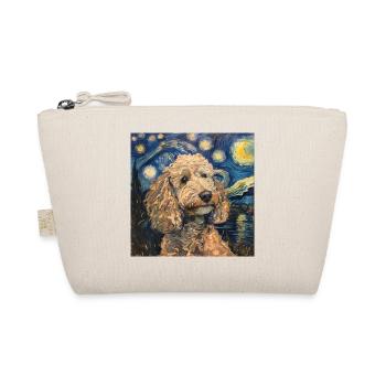 Caniche, Chien, Van Gogh, Nuit Étoilée - Trousse biologique - nature - Devant