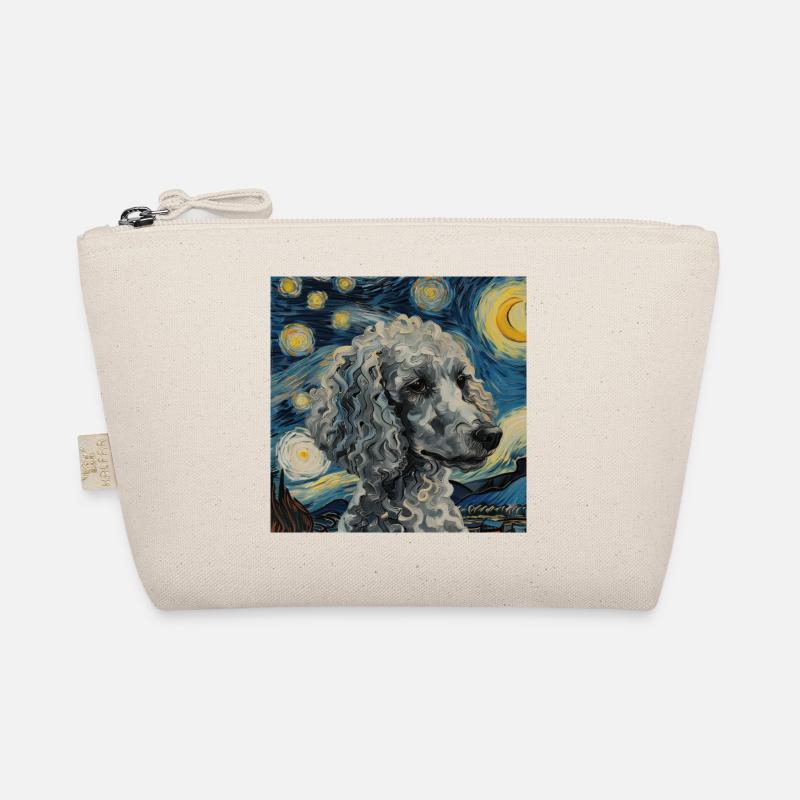 Poodle, Dog, Van Gogh, Starry Night Organic Pouch