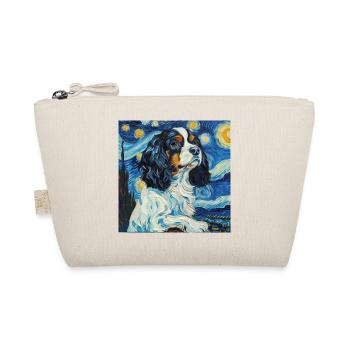 Cavalier King Charles Spaniel, van gogh - Organic Pouch - nature - Front