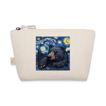 Grizzly, Ours, Van Gogh, Nuit étoilée - Trousse biologique - nature - Devant