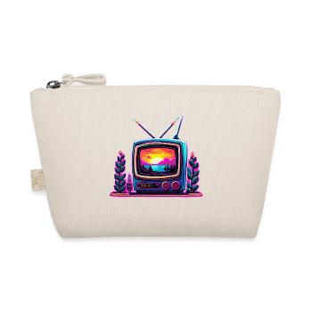 TV / Television / Analogue / Tube TV / Retro - Organic Pouch - nature - Front