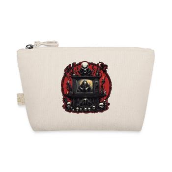 TV / Television / Analogue / Tube TV / Retro - Organic Pouch - nature - Front