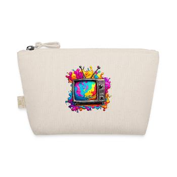 TV / Television / Analogue / Tube TV / Retro - Organic Pouch - nature - Front