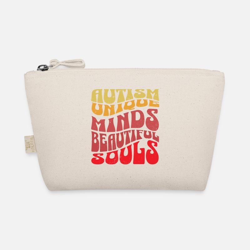 Autismus Einzigartige Köpfe, schöne Seelen Bio-Täschchen