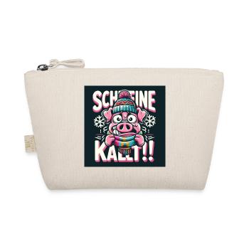 Schweinekalt! - Bio-Täschchen - Natur - Vorne