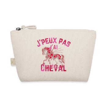 J peux pas j ai Cheval Rouge - Trousse biologique - nature - Devant