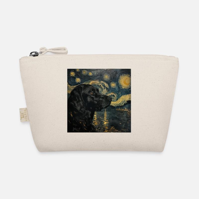 Labrador retriever, Labrador, dog, van gogh Organic Pouch