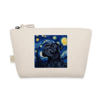 Cane corso , hund, van gogh, sternennacht, geschen - Bio-Täschchen - Natur - Vorne