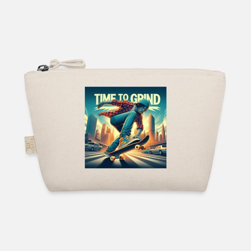 time to grind Bio-Täschchen