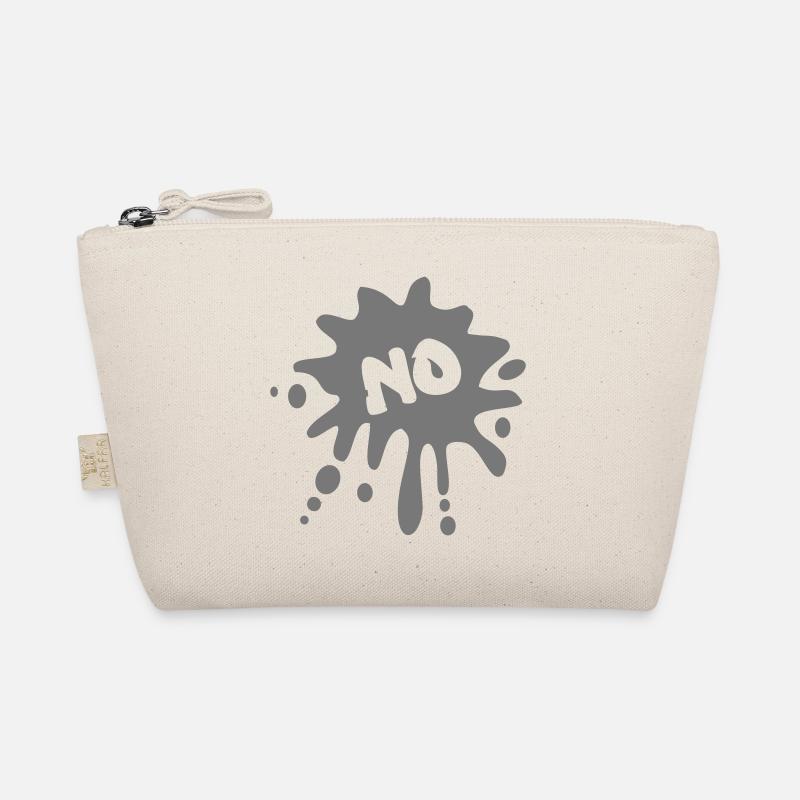 No, Farbspritzer Bio-Täschchen