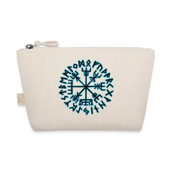 Wikinger Kompass Vegvisir - Bio-Täschchen - Natur - Vorne