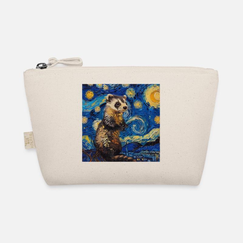 frettchen, Van Gogh, Geschenk Bio-Täschchen