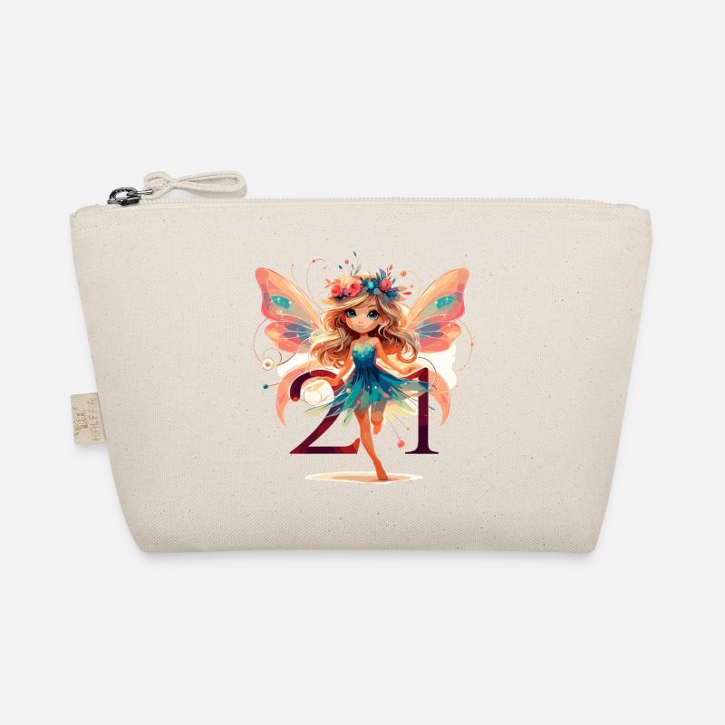 21 Jahre Fee Elfe Design Bio-Täschchen