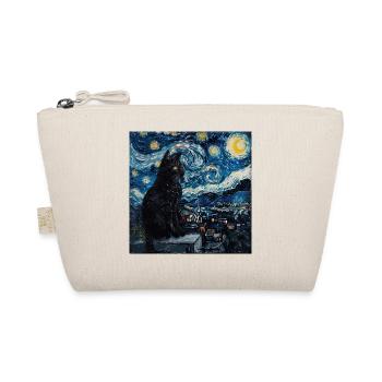 Chat, Motif De Chat, Van Gogh, Nuit Étoilée - Trousse biologique - nature - Devant