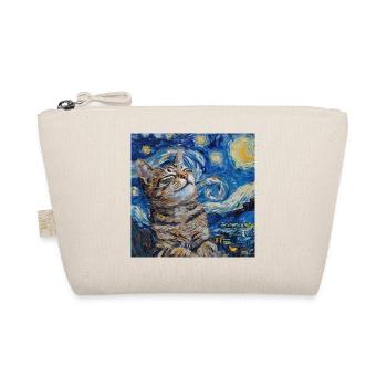 Chat, Motif De Chat, Van Gogh, Nuit Étoilée - Trousse biologique - nature - Devant