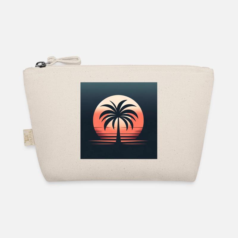 Palm tree Organic Pouch