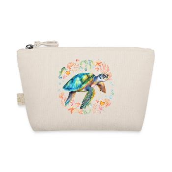 Tortue entourée de créatures marines - Trousse biologique - nature - Devant