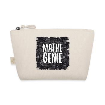 Mathe-Genie Mathematik Genie Mathe Geschenk - Bio-Täschchen - Natur - Vorne