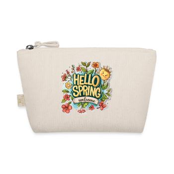 Hello Spring Hello Spring Sun Flowers - Organic Pouch - nature - Front