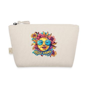Hello Spring Hello Spring Sun Flowers - Organic Pouch - nature - Front