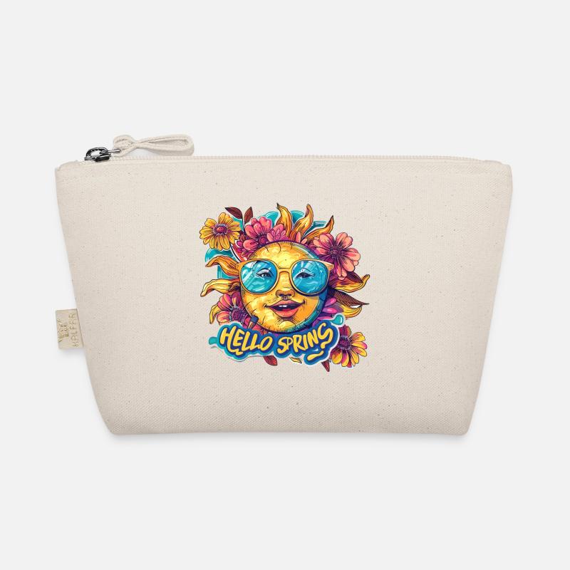 Hello Spring Hello Spring Sun Flowers Organic Pouch