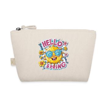 Hello Spring Hello Spring Sun Flowers - Organic Pouch - nature - Front