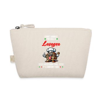 Eating lasagna during recession - Organic Pouch - nature - Front