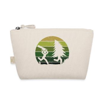 Tree Lumberjack Saw Sawdust Woodwork Wood - Organic Pouch - nature - Front