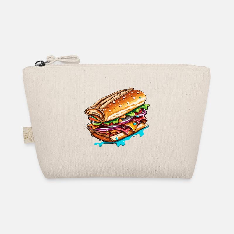 Sandwich / Belegtes Brot / Essen / Lebensmittel Bio-Täschchen