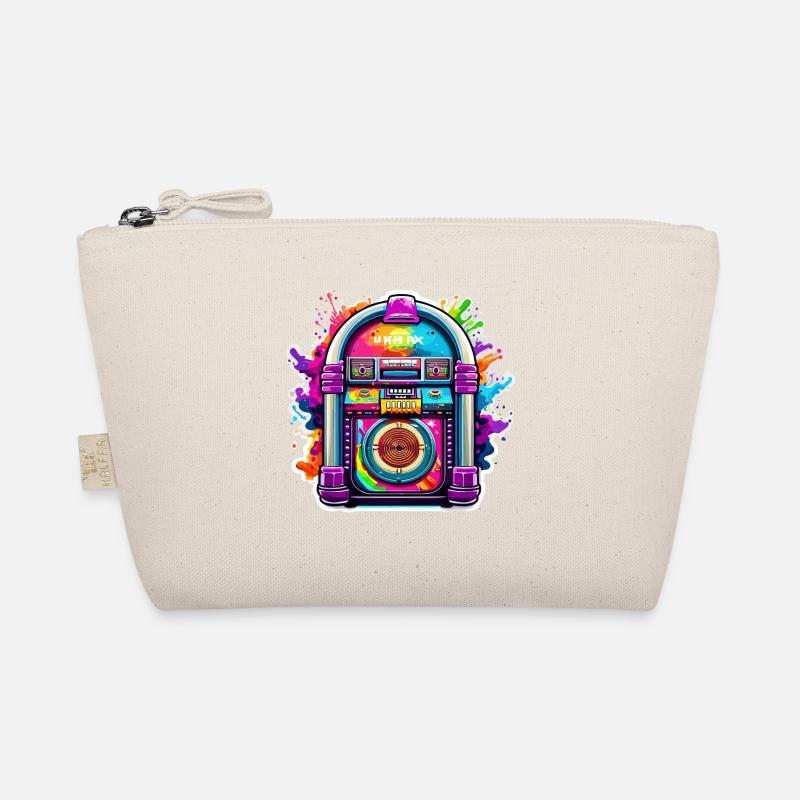 Jukebox / Musical Automaton / Retro / 50s Organic Pouch