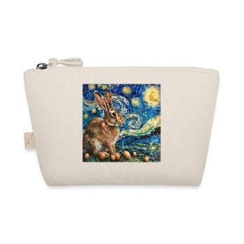 easter bunny, easter, bunny, happy easter, easter eggs - Organic Pouch - nature - Front