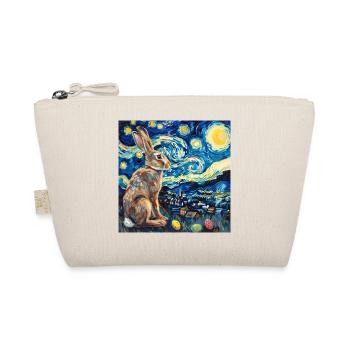 easter bunny, easter, bunny, happy easter, easter eggs - Organic Pouch - nature - Front
