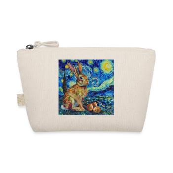 easter bunny, easter, bunny, happy easter, easter eggs - Organic Pouch - nature - Front