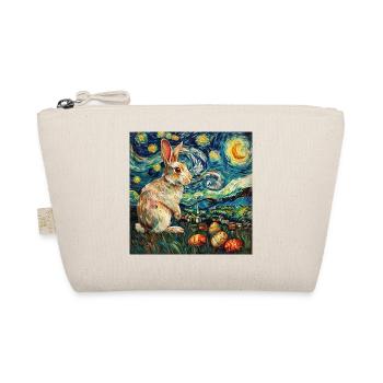 easter bunny, easter, bunny, happy easter, easter eggs - Organic Pouch - nature - Front