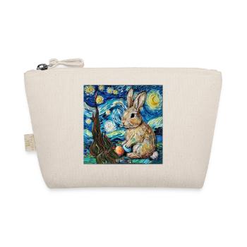 easter bunny, easter, bunny, happy easter, easter eggs - Organic Pouch - nature - Front