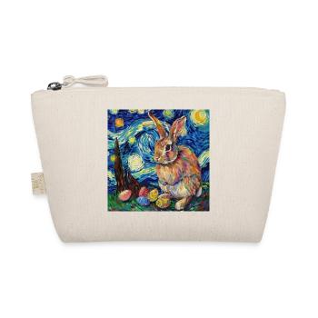 Osterhase, Ostern, Hase, frohe ostern, ostereier - Bio-Täschchen - Natur - Vorne