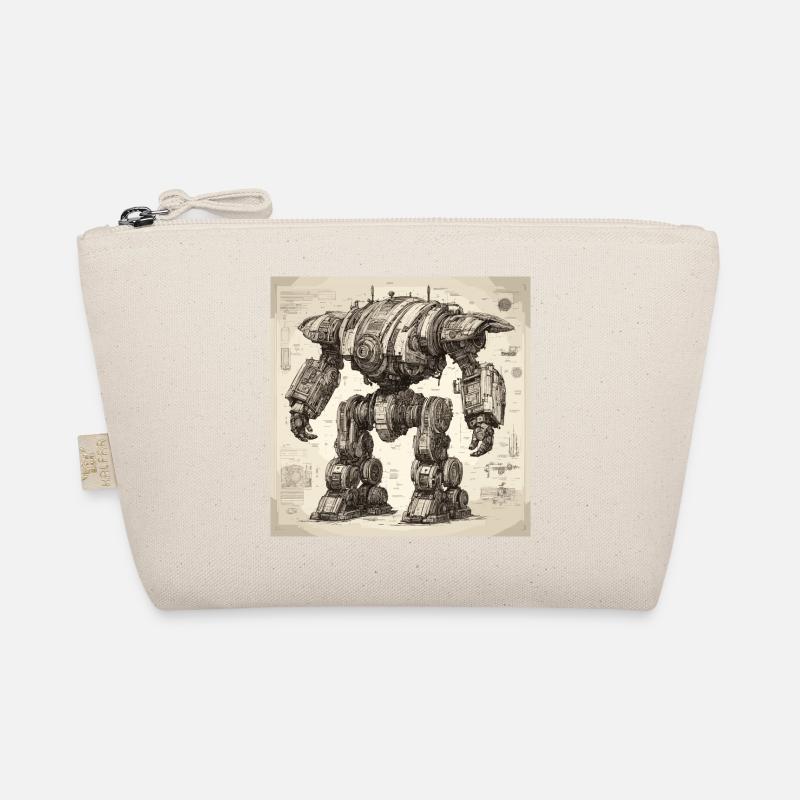 Plan / Sépia / Vintage / Rétro / Robot Trousse biologique