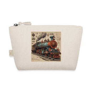 Plan / Sépia / Vintage / Rétro / Robot - Trousse biologique - nature - Devant