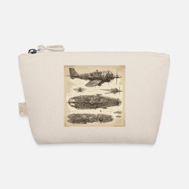 Plan / Sépia / Vintage / Rétro / Robot Trousse biologique