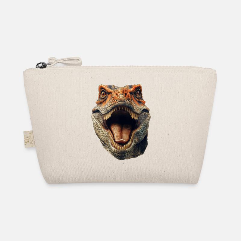 Dinosaur Head Organic Pouch