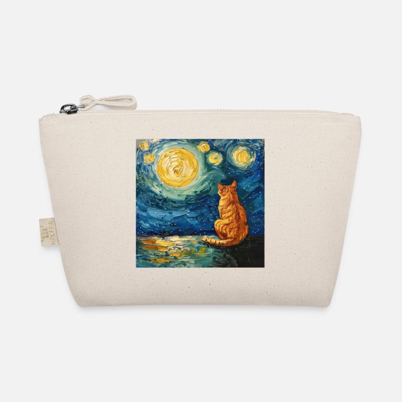 Chat, Motif De Chat - Trousse biologique - nature