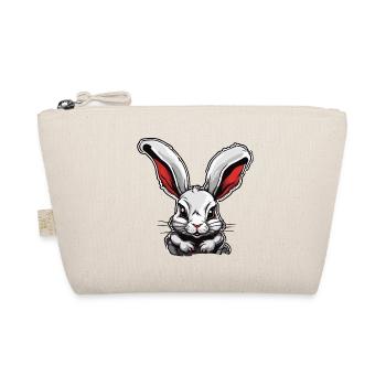 Osterhase / Ostern / Eier / Feiertage / Osterfest - Bio-Täschchen - Natur - Vorne
