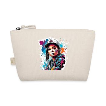 Rapper / Hip Hop / Song / Cool / Rhymes / Beat - Organic Pouch - nature - Front